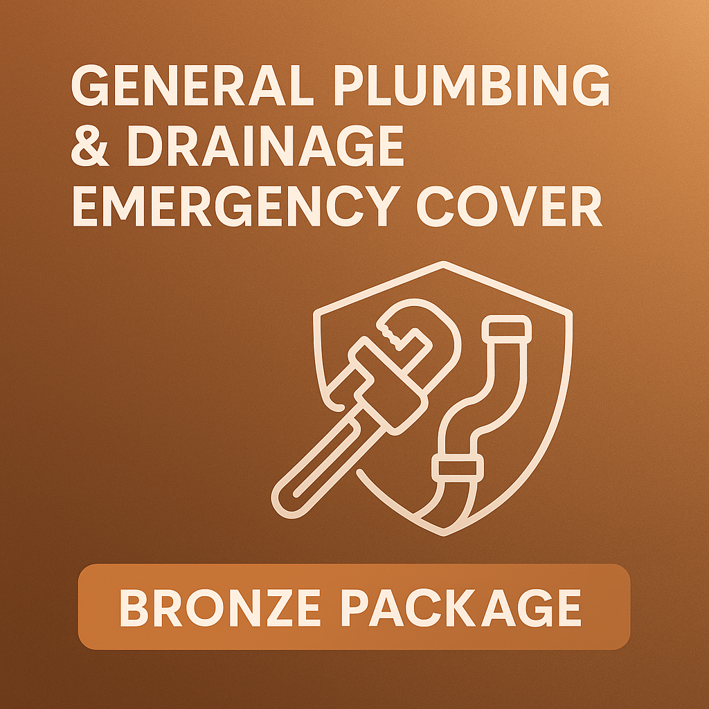 General Plumbing & Drainage Emergency Package - Bronze